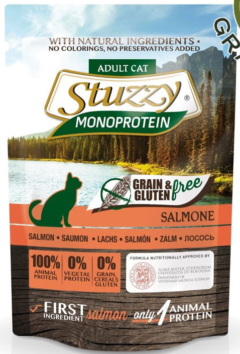 Stuzzy Cat No Grain Salmon